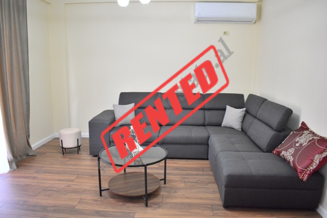 Two bedroom apartment for rent in Kokonozeve street near the European University in Tirana.
Located